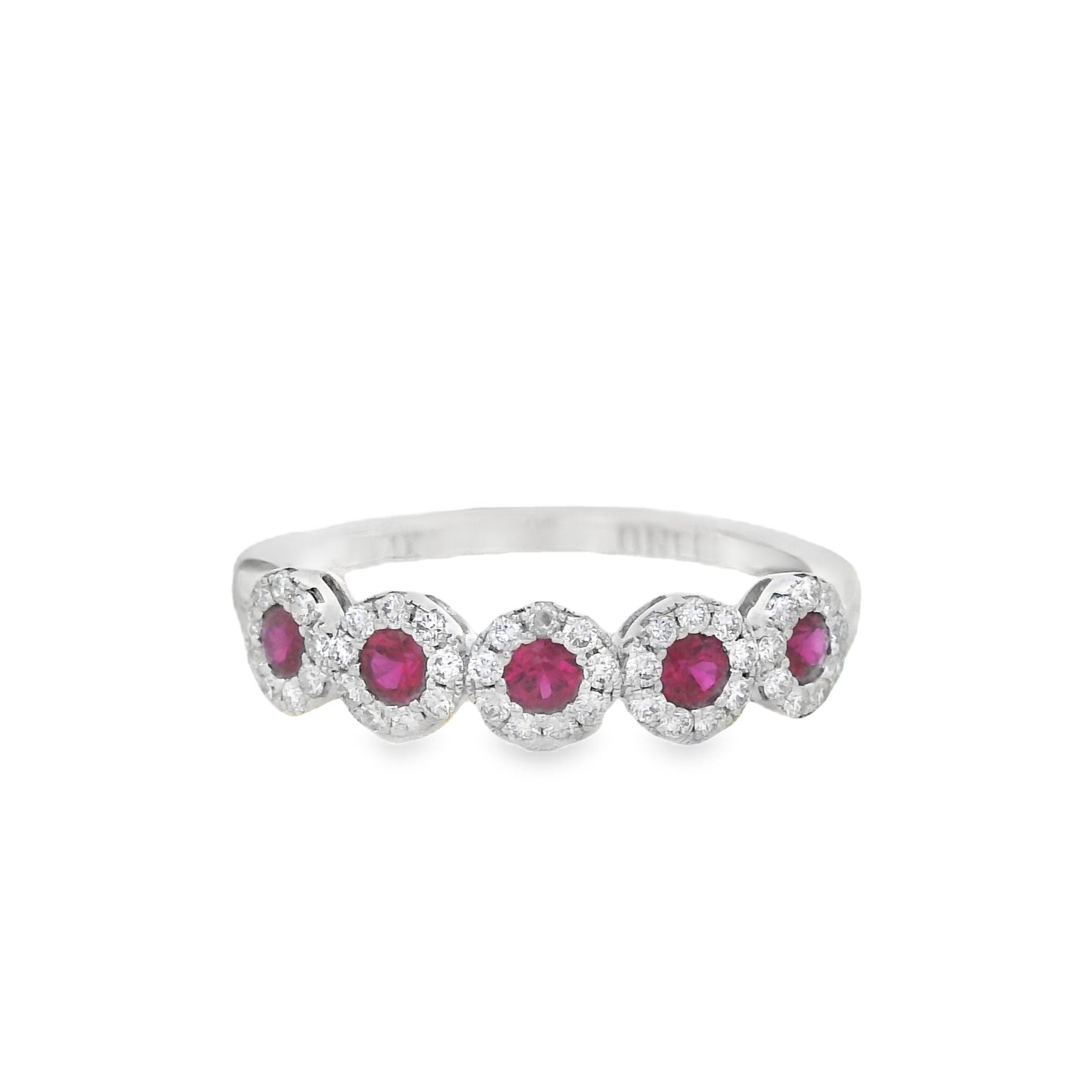 0.30 Carati (Ctw) 14 K Oro Nero & Bianco Diamante Da Donna