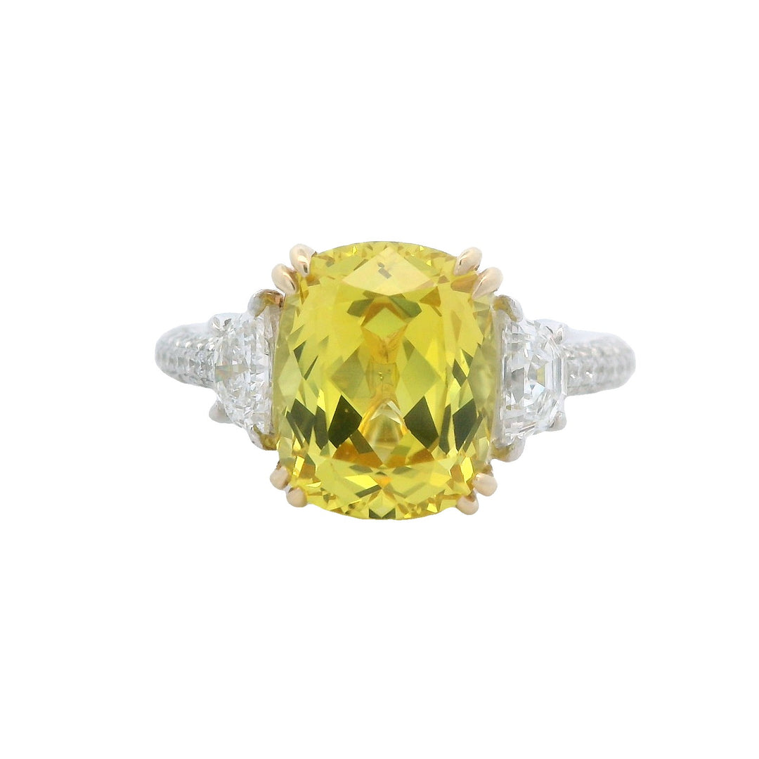 14K Two-Tone Lab Grown Multi-Diamond Fashion Ring
