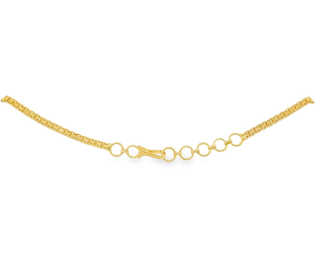 22K Yellow Gold Elegant Attachment Bracelet (8)