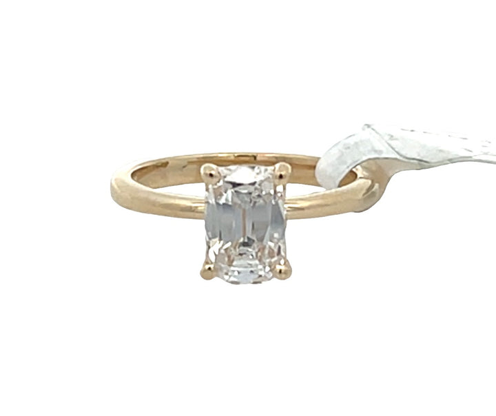 14K Yellow Gold Women's Semimount Ring