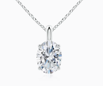 14K White Gold Delicate Cable Link Chain Necklace