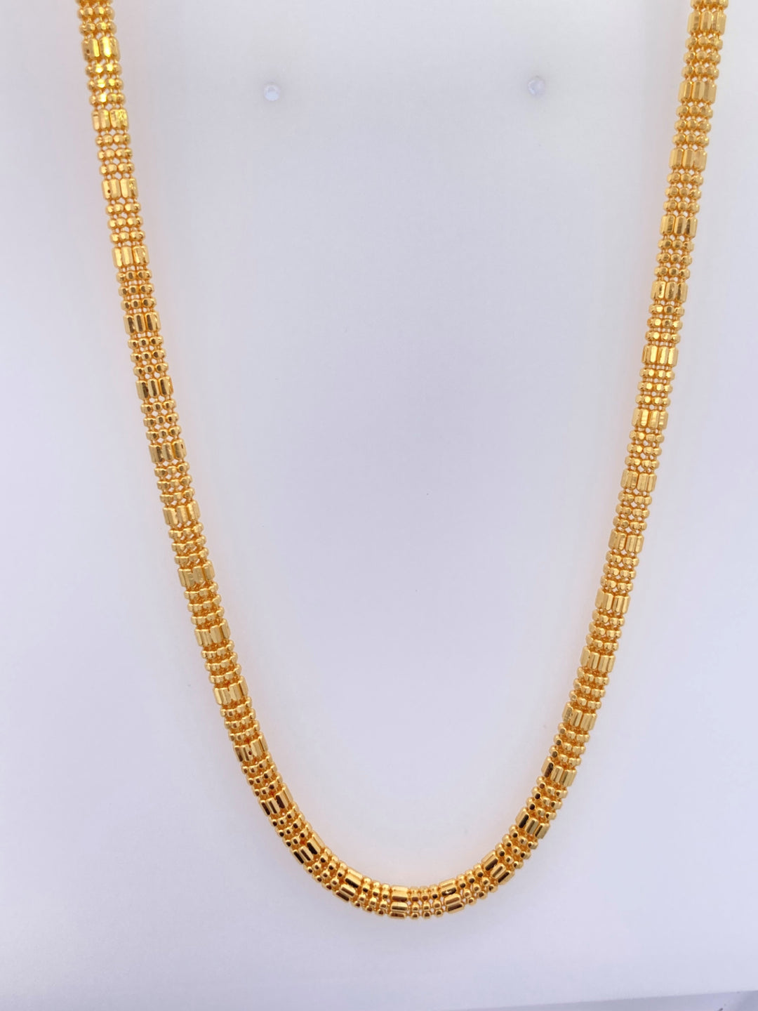 22K Yellow Gold 26 Lobster Clasp Chain Necklace