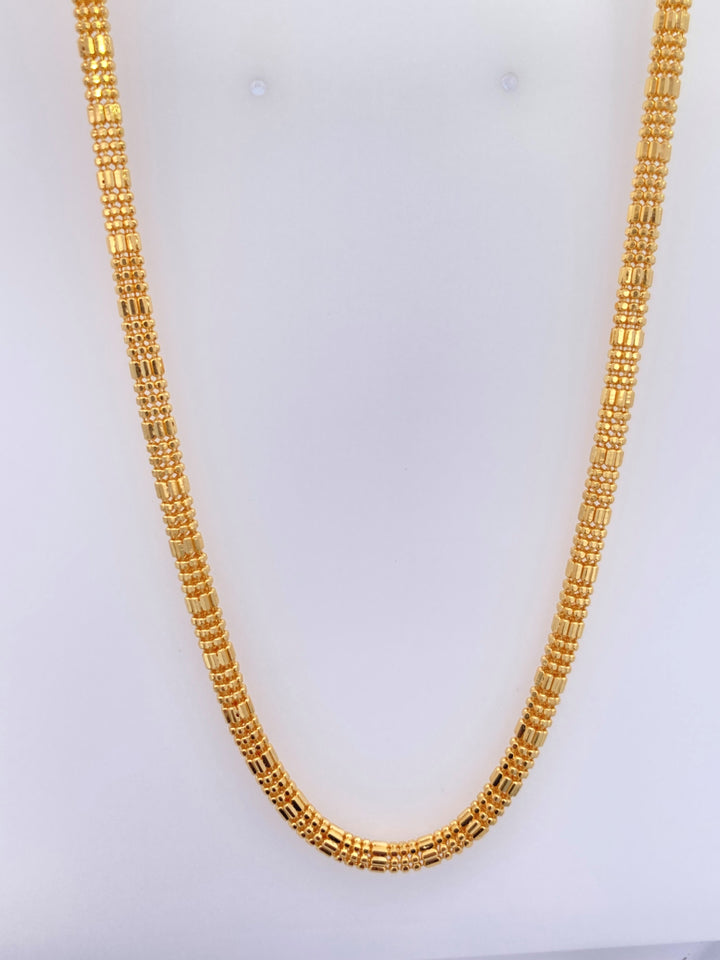 22K Yellow Gold 26 Lobster Clasp Chain Necklace