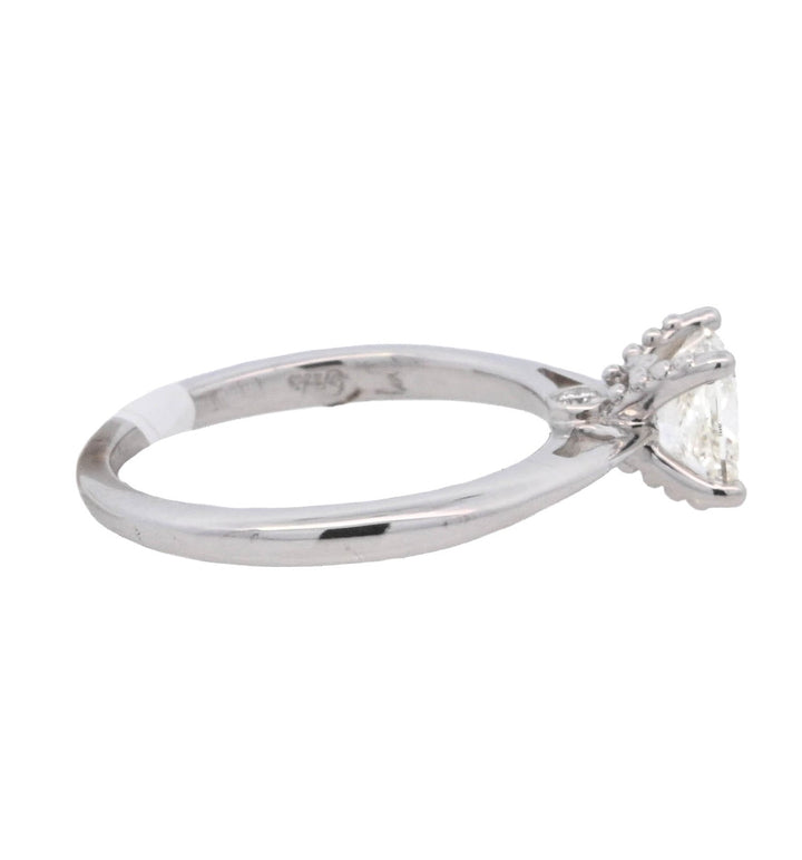 Platinum Princess Diamond 1.02Ct Solitaire Engagement Ring