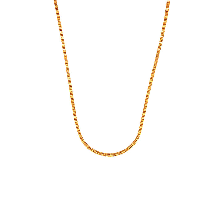 22K Yellow Gold 26 Lobster Clasp Chain Necklace