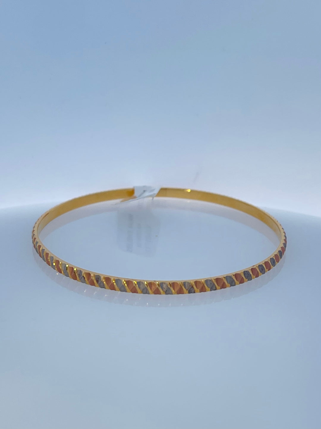 22K Yellow Gold Refined Classic Minimalist Bracelet