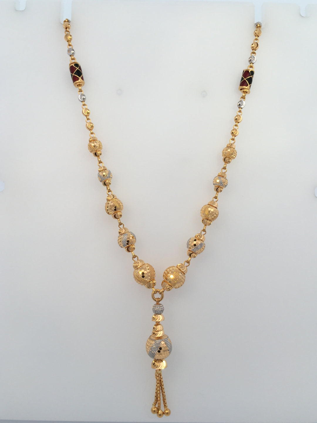 22K Yellow Gold Classic Matching Chain Necklace