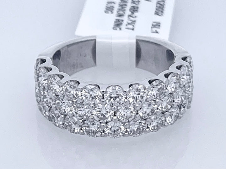 14K White Gold 2.75ct Diamond Anniversary Women's Wedding Band