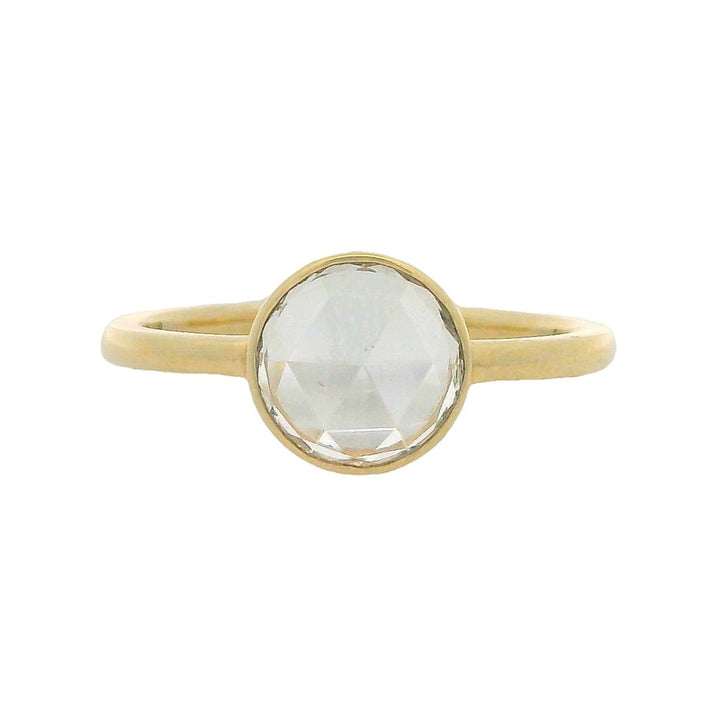 14K Yellow Gold 0.45ct. Rose- Cut Diamond Fashion Ring