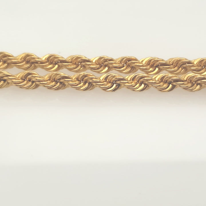 21K Yellow Gold Heavy Luxury Chain Necklace