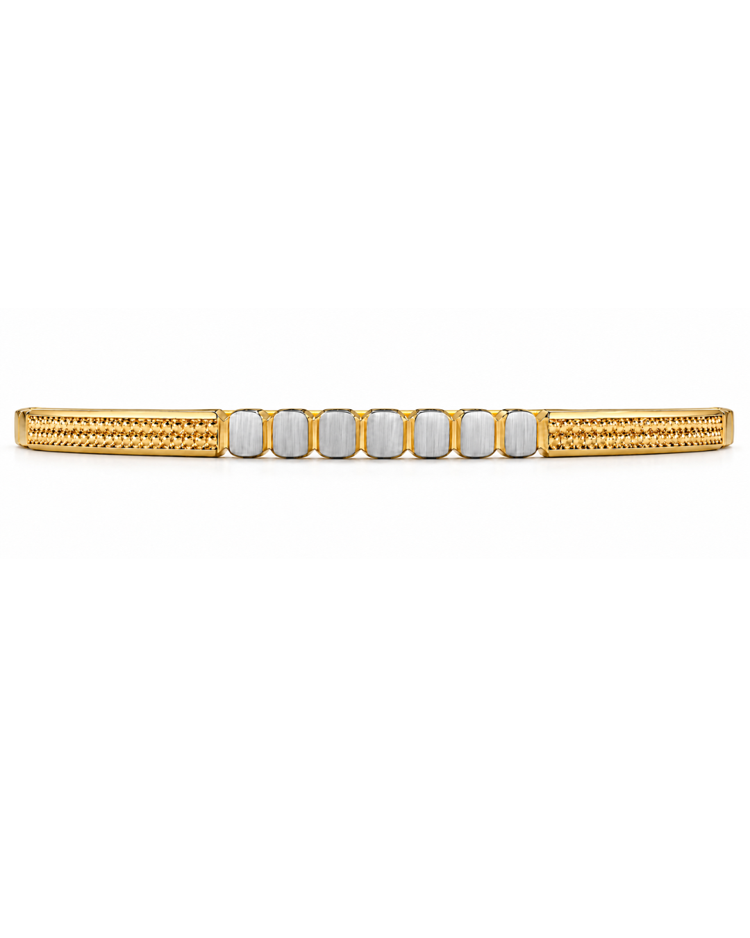 22K Gold Minimalist Smooth Classic Bangle Bracelet