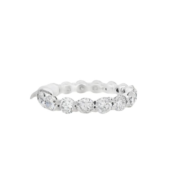 14K White Gold 2.00ctw Diamond Eternal Love Band
