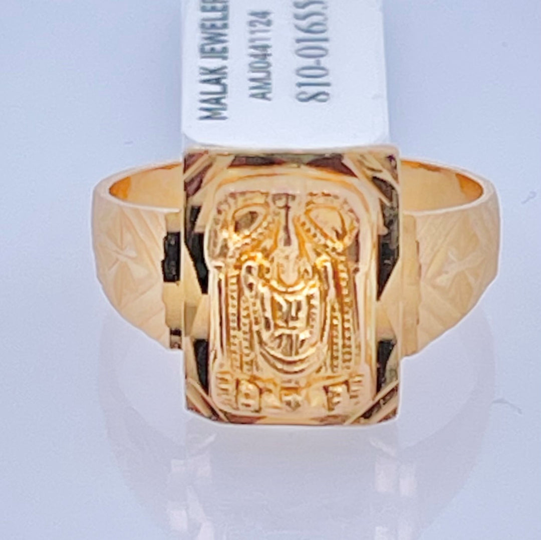 22K Yellow Gold Classic Band Ring, Timeless Craftsmanship